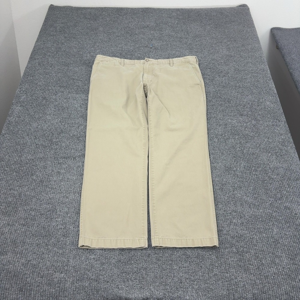 Eddie Bauer Pants Mens 40 Khaki Cotton Legend Classic Fit Chino Casual Outdoor
